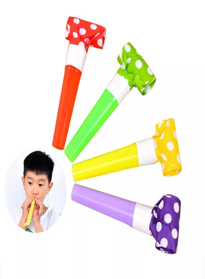 PartyToko 20pcs Princess Theme Multicolor Party Blowouts Whistles/Noisemaker Party Horns for Girls and Boys (Pack of 20 Pieces),for Baby - Image 4